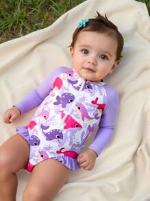 Maiô de Menina Proteção UV Marena